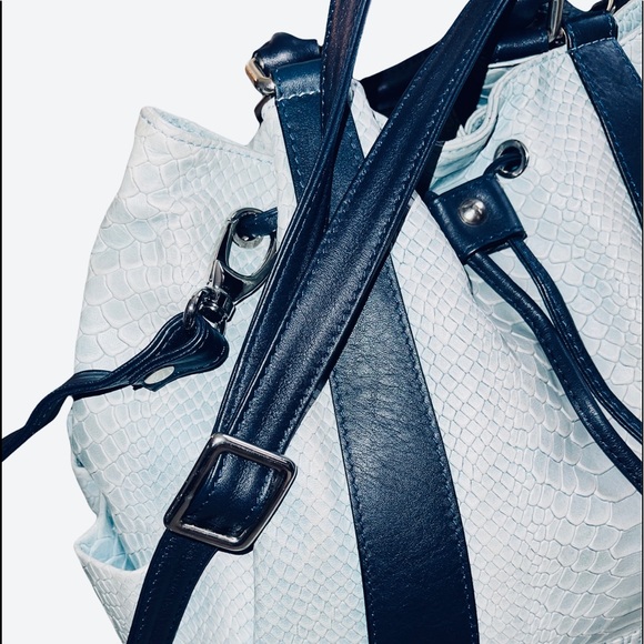 Vintage Carla Sade Leather Shoulder Handbag - Picture 6 of 10